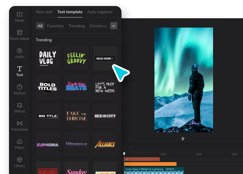 Tambahkan teks dan musik ke video TikTok Anda